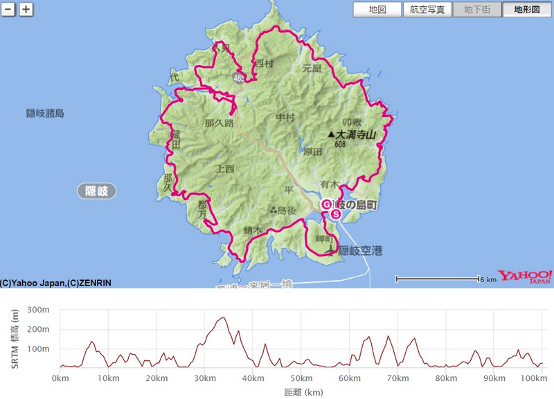 隠岐の島ウルトラマラソン（島根県、2017年）