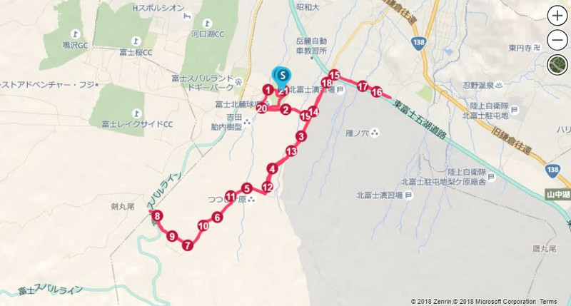 富士吉田火祭りロードレース（山梨県、2018年）～富士の裾野をワラーチで疾走