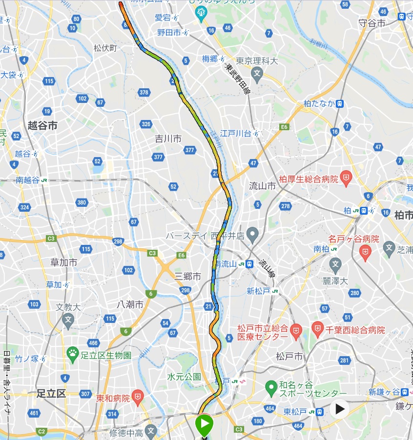 柴又100K（東京都・埼玉県、2021年）～ギリギリでリベンジ達成！