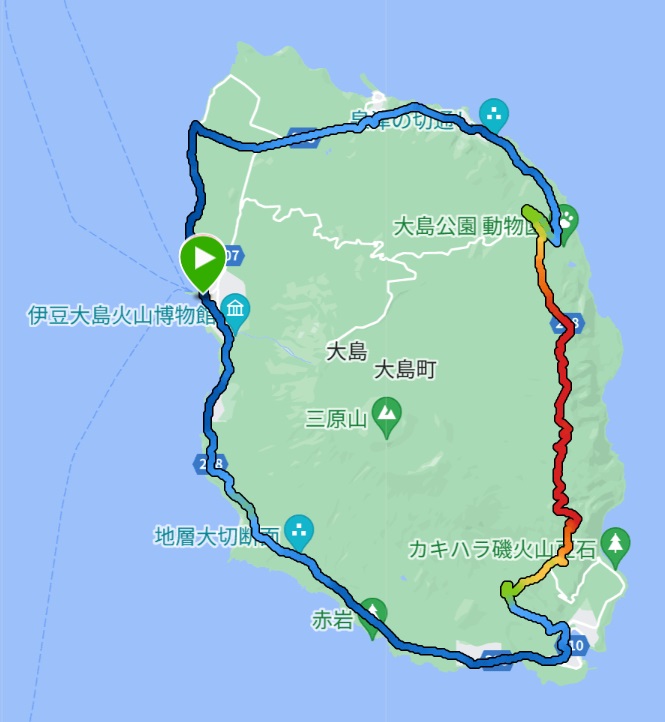 伊豆大島マラソン（2023年、東京都）